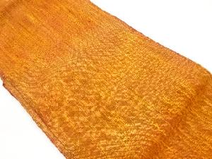 リサイクル　手織り真綿紬織柄名古屋帯